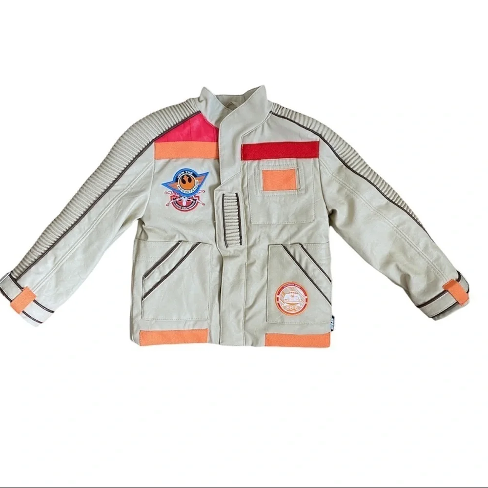 Disney Store Star Wars Resistance Force Awakens Finn’s Pilot X Wing Jacket 2